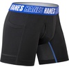 image:imageHanes Boys Moves Underwear Antichafe Boxer Briefs for Boys 6packBlack Regular Leg