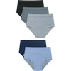 image:imageHanes Boys Potty Training Underwear Light Leaks Toddler Cotton Briefs and Boxer Briefs MultipackBlue  5 Pack