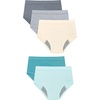 image:imageHanes Boys Potty Training Underwear Light Leaks Toddler Cotton Briefs and Boxer Briefs MultipackBlueGray  5 Pack