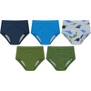image:imageHanes Boys Potty Training Underwear Light Leaks Toddler Cotton Briefs and Boxer Briefs MultipackGreenDinos  5 Pack