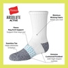 image:imageHanes Boys Socks Ankle Crew amp No Show 6pack Absolute Active Cushioned Sports Socks for Boys Moisturewicking AthleticBlueWhite  Crew