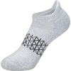 image:imageHanes Boys Socks Ankle Crew amp No Show 6pack Absolute Active Cushioned Sports Socks for Boys Moisturewicking AthleticGreyBlack  Heel Shield