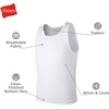 image:imageHanes Boys Undershirt Tank Top Pack  Kids Tank Undershirts  Cool Comfort MoistureWicking Sleeveless ShirtsWhite  10 Pack