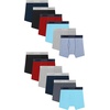 image:imageHanes Boys Underwear Boxer Briefs Or Briefs Pack 8 Or 12 Pack Cotton Stretch Underwear for Boys amp Toddler BoysRed  Black  Blue  Grey