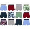 image:imageHanes Boys Underwear Boxer Briefs Or Briefs Pack 8 Or 12 Pack Cotton Stretch Underwear for Boys amp Toddler BoysRed  Blue  Sage  Camo