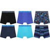 image:imageHanes Boys Underwear Boxer Briefs Pack 6pack Hanes Moves Xtemp Boxer Brief Underwear for Boys MoisturewickingDazzling Blue Digi Camo Print  Deep Dazzling Blue  Dazzling BlueNavy Wave Print  Black  Blue Atoll  Athletic Navy