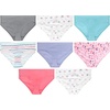 image:imageHanes Girls And Toddler Organic Underwear Brief amp Hipster 8pack Pure Comfort Organic 100 Cotton PantiesBlue  Flowers  Butterflies  Pink