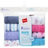image:imageHanes Girls And Toddler Organic Underwear Brief amp Hipster 8pack Pure Comfort Organic 100 Cotton PantiesBlue  Flowers  Butterflies  Pink
