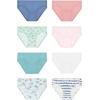 image:imageHanes Girls And Toddler Organic Underwear Brief amp Hipster 8pack Pure Comfort Organic 100 Cotton PantiesBlueStripesPinkWhite