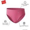 image:imageHanes Girls And Toddler Organic Underwear Brief amp Hipster 8pack Pure Comfort Organic 100 Cotton PantiesHipster  Pink Blue Solids  Patterns