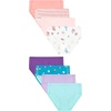 image:imageHanes Girls And Toddler Organic Underwear Brief amp Hipster 8pack Pure Comfort Organic 100 Cotton PantiesPeachBluePurpleWhite
