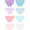 image:imageHanes Girls And Toddler Organic Underwear Brief amp Hipster 8pack Pure Comfort Organic 100 Cotton PantiesPurpleBluePink