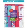 image:imageHanes Girls Hanes Girls 20pack Tagless Cotton Brief PantiesHipster  Assorted  10 Pack