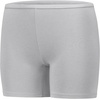 image:imageHanes Girls Play Shorts Cotton Stretch Play Shorts for Girls Pullon Shorts Assorted Solids MultipacksGrey Heather  Black  Blue