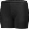 image:imageHanes Girls Play Shorts Cotton Stretch Play Shorts for Girls Pullon Shorts Assorted Solids MultipacksGrey Heather  Black  Blue