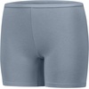 image:imageHanes Girls Play Shorts Cotton Stretch Play Shorts for Girls Pullon Shorts Assorted Solids MultipacksGrey Heather  Black  Blue