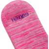 image:imageHanes Girls Socks Cool Comfort Moisturewicking Socks Ankle amp No Show Ez Sort Multi PackWhite  No Show  14 Pack