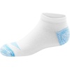 image:imageHanes Girls Socks Cool Comfort Moisturewicking Socks Ankle amp No Show Ez Sort Multi PackWhiteBlue  No Show  12 Pack