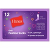 image:imageHanes Girls Socks Fashion Patterned Soft Socks No Show Ankle and Crew 12pair PacksGrayBluePinkLavender  12 Pack