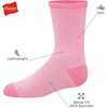 image:imageHanes Girls Socks Fashion Patterned Soft Socks No Show Ankle and Crew 12pair PacksPinkGrayBlueLavender  10 Pack