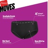 image:imageHanes Girls Underwear Brief and Hipsters 6Pack  Moves Breathable Stretch  XTemp MoistureWicking Girls PantiesBlackGrey