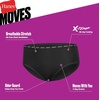 image:imageHanes Girls Underwear Brief and Hipsters 6Pack  Moves Breathable Stretch  XTemp MoistureWicking Girls PantiesPurpleBlueMintBlackGrey
