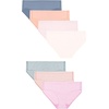 image:imageHanes Girls Underwear Hipsters 7pack Pure Comfort Microfiber Hipster Panties for Girls AssortedBlueRoseBlushPink