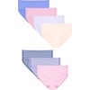 image:imageHanes Girls Underwear Hipsters 7pack Pure Comfort Microfiber Hipster Panties for Girls AssortedBlushBluePurple