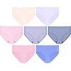 image:imageHanes Girls Underwear Hipsters 7pack Pure Comfort Microfiber Hipster Panties for Girls AssortedBlushBluePurple