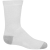 image:imageHanes Kids Uniform Crew Socks Pack 10pack Moisturewicking Cushioned Stretch Kids Socks for SchoolWhiteGrey