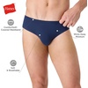 image:imageHanes Mens Bikini Underwear Pack 6Pack Sexy Mens Underwear UltraSoft Stretch Cotton Bikini Briefs WickingIndigo  Turquoise  Grey  Violet  Sage