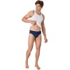 image:imageHanes Mens Bikini Underwear Pack 6Pack Sexy Mens Underwear UltraSoft Stretch Cotton Bikini Briefs WickingIndigo  Turquoise  Grey  Violet  Sage