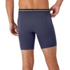 image:imageHanes Mens Perfect Flex Breathable Boxer Brief Underwear Lightweight Luxe Modal Blend Supportive Pouch 1packBlue