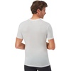 image:imageHanes Mens Perfect Flex Crewneck Tee 1Pack Stay Tucked Fitted Undershirt Slim Fit Tight on Arms White amp BlackWhite