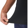 image:imageHanes Mens Perfect Flex VNeck Tee Stay Tucked Undershirt Slim Fit Tight on Arms TShirt White amp BlackBlack