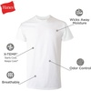 image:imageHanes Mens Performance Undershirt XTemp MoistureWicking Crewneck White 5PackWhite