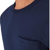image:imageHanes Mens Pocket TShirt Pack 6Pack Cool amp Breathable Cotton Tees StayTucked Undershirts for MenGrey Heather  Black  White  Navy  Blue Heather