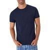 image:imageHanes Mens Pocket TShirt Pack 6Pack Cool amp Breathable Cotton Tees StayTucked Undershirts for MenGrey Heather  Black  White  Navy  Blue Heather
