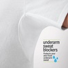 image:imageHanes Mens Sweat Block Undershirt Underarm Sweat Blocking Tee Vneck Or Crewneck White TShirt 3PackWhite