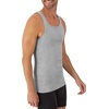 image:imageHanes Mens Tank Undershirt Pack Cotton Tank Undershirt MoistureWicking Breathable White or GreyBlack MultiPackBlackGrey  6 Pack