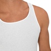 image:imageHanes Mens Tank Undershirt Pack Cotton Tank Undershirt MoistureWicking Breathable White or GreyBlack MultiPackWhite  6 Pack