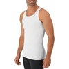 image:imageHanes Mens Tank Undershirt Pack Cotton Tank Undershirt MoistureWicking Breathable White or GreyBlack MultiPackWhite  6 Pack