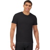 image:imageHanes Mens Ultimate Comfort Fit Cotton Stretch Crewneck Undershirts MultipackBlack