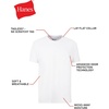 image:imageHanes Mens Undershirt Packs StayTucked Soft Cotton Undershirts Best Undershirts for Men WhiteBlackAsstd MultipacksWhite  12 Pack