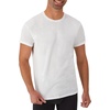 image:imageHanes Mens Undershirt Packs StayTucked Soft Cotton Undershirts Best Undershirts for Men WhiteBlackAsstd MultipacksWhite  3 Pack
