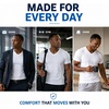 image:imageHanes Mens Undershirts TShirt Pack VNeck Cotton Tees for Men MoistureWicking Odor Control White MultiPack6 Pack  White