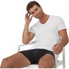 image:imageHanes Mens Undershirts TShirt Pack VNeck Cotton Tees for Men MoistureWicking Odor Control White MultiPackWhite  12 Pack