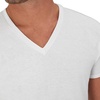image:imageHanes Mens Undershirts TShirt Pack VNeck Cotton Tees for Men MoistureWicking Odor Control White MultiPackWhite  6 Pack