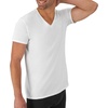 image:imageHanes Mens Undershirts TShirt Pack VNeck Cotton Tees for Men MoistureWicking Odor Control White MultiPackWhite  6 Pack