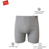image:imageHanes Mens Underwear Boxer Briefs Pack Moisturewicking Underwear for Men Breathable Cool amp Breathable CottonBlackBlueNavyGreyGreen  6 Pack